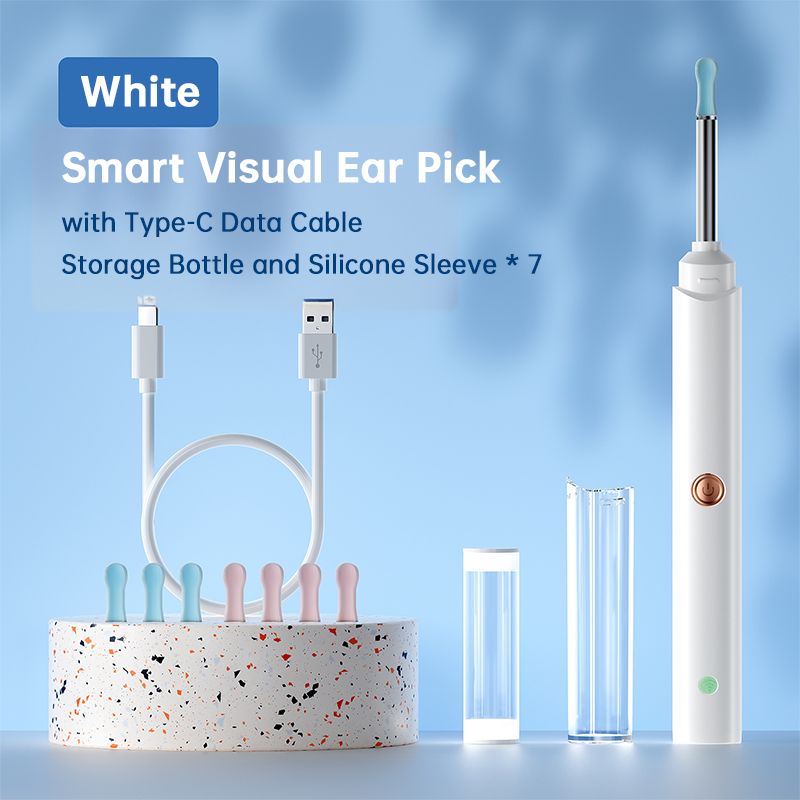 🚨 Every Guesswork Puts Your Eardrums at Risk! 😨 Embrace 1296P HD Visual Ear Cleaning! Your First "Ear Otoscope"!