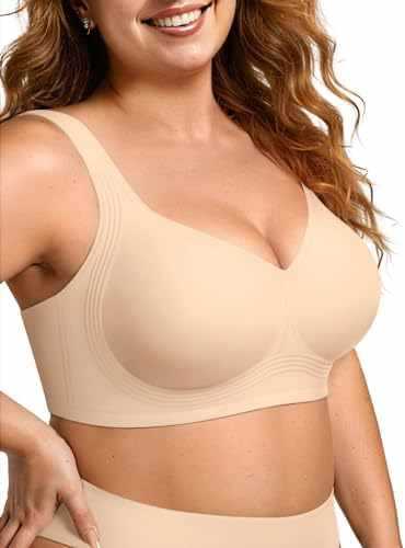 Full coverage wireless bra