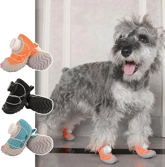 🐶 All-Weather Protective Dog Shoes – Waterproof, Non-Slip & Breathable Paw Protection for Every Season 🌦️