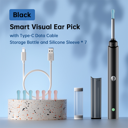 🚨  Every Guesswork Puts Your Eardrums at Risk! 😨  Embrace 1296P HD Visual Ear Cleaning! Your First "Ear Otoscope"!