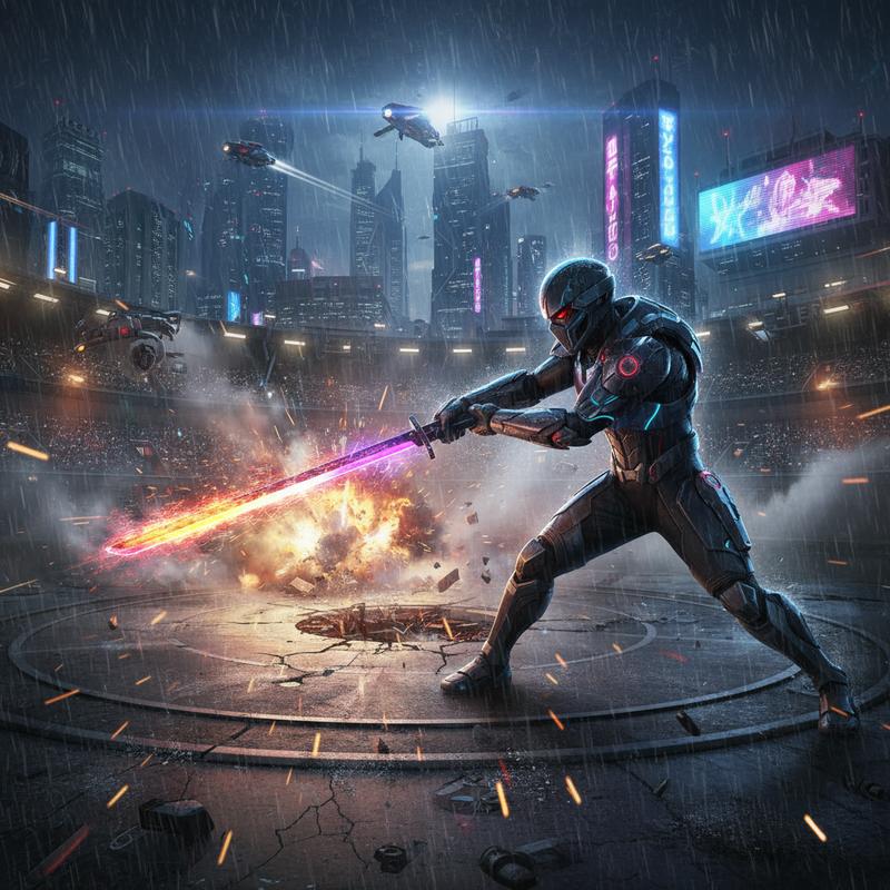 DKD Cyberpunk SparkBlade Lightsaber – Spark Edition Immerse Yourself in a Futuristic Light & Sound Experience