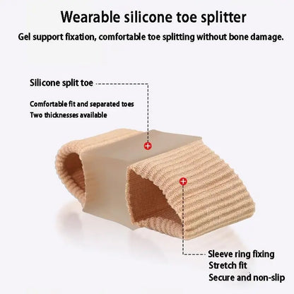 🛑 Tired of Bunion Pain? It's More Than Just a "Sore Toe". Discover the #1 Silicone Toe Separator for All-Day Relief!