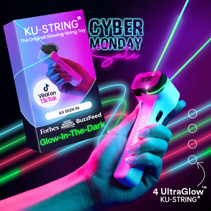 🌟 KU-STRING® NANO – The Ultimate Glowing String Launcher Toy!&nbsp;🌟