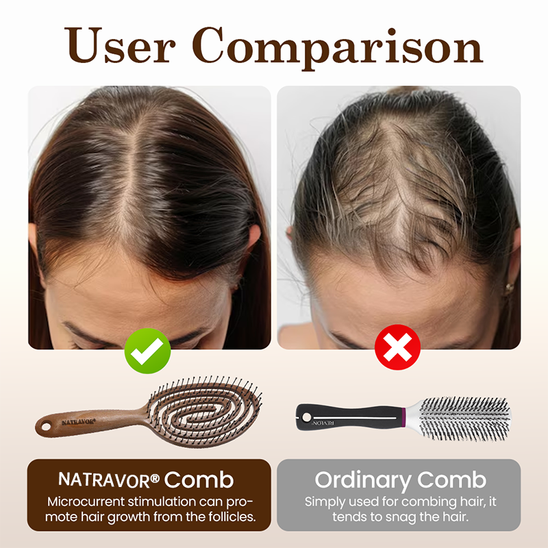 NATRAVOR® VoluGlow Hair Activator Comb