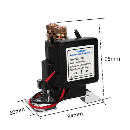 WIRELESS REMOTE CONTROL BATTERY RELAY SWITCH 🔌