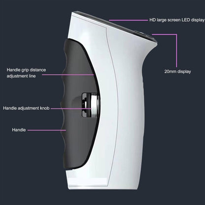 Digital Force Gauge: High-Precision Hand Grip Strength Tester & Trainer