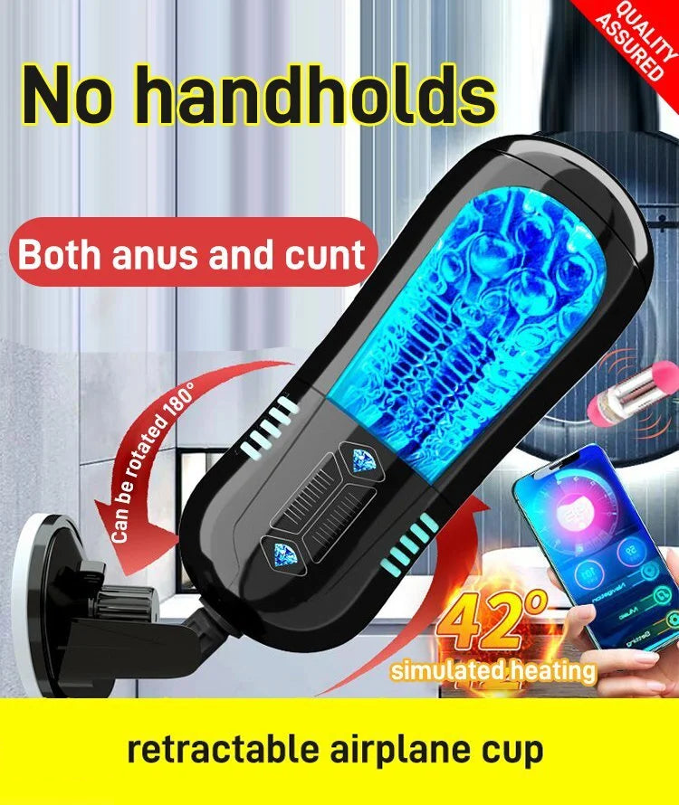 【Discreet Delivery】 hands-free retractable relaxation cup