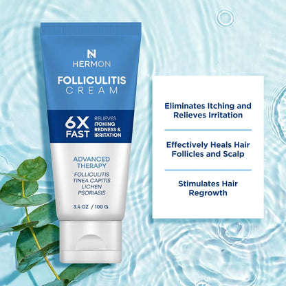Folliculitis Treatment Cream: Effective Treatment for Folliculitis Scalp Face and Body 100g
