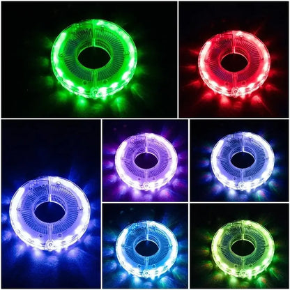 🚲 Bicycle Wheel Hub Light: Ultimate Safety & Style Upgrade!