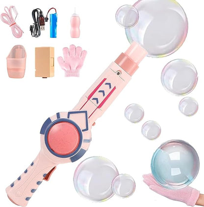 Magic in the Air ✨ | Elastic Bubble Fog Wand – This Christmas, Capture Wonder in a Bubble!