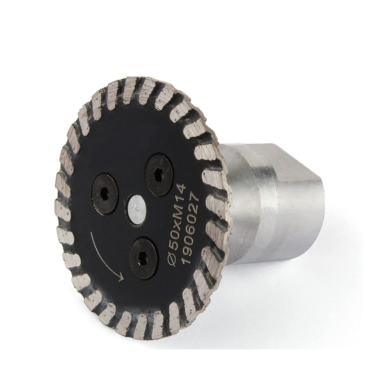 No-Adapter-Needed! 40mm Diamond Cutting Disc with Removable Flange – Fits Dewalt, Makita, Bosch Grinders – Cut Concrete, Stone, Tile Like a Pro