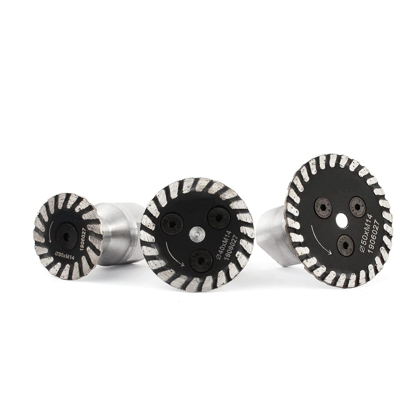 No-Adapter-Needed! 40mm Diamond Cutting Disc with Removable Flange – Fits Dewalt, Makita, Bosch Grinders – Cut Concrete, Stone, Tile Like a Pro