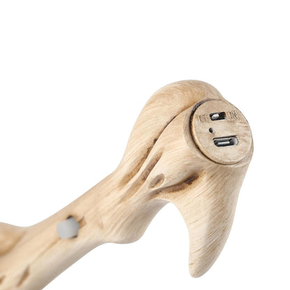 Wizarding Fireball Wand - Realistic Flame Effects, 15.7" Harry Potter Style Magic Wand with Charging Case, Spell Map & Gift Packaging - for Cosplay, Halloween, Collectors