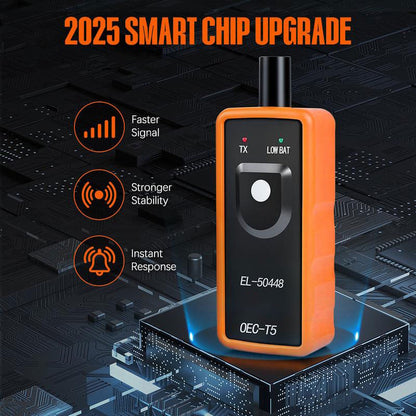 EL-50448 TPMS Relearn Tool for GM Tire Sensor TPMS Reset Tool Tire Pressure Monitor system Activation Tool OEC-T5 for GM Buick/Chevy/Cadillac Series Vehicles 2023 Edition