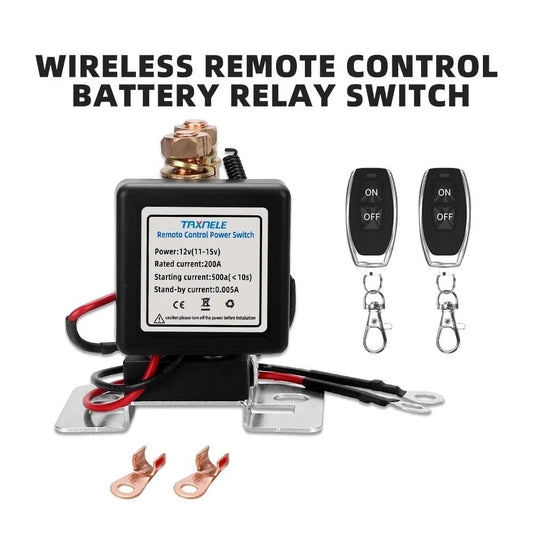 WIRELESS REMOTE CONTROL BATTERY RELAY SWITCH 🔌