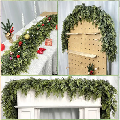 🎄【CHRISTMAS EDITION - Norfolk Pine Garland】🎄 ✨ LIMITED STOCK! DON’T MISS OUT—ORDER BY 12/15 FOR HOLIDAY DELIVERY! ✨