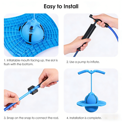 YXXSDP Pogo Ball with Handle - Ultimate Bouncing Fun for All Ages!