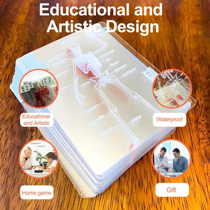 🔥Black Friday Sale Is On Fire！ The Body Deck - Human Skeleton Playing Cards