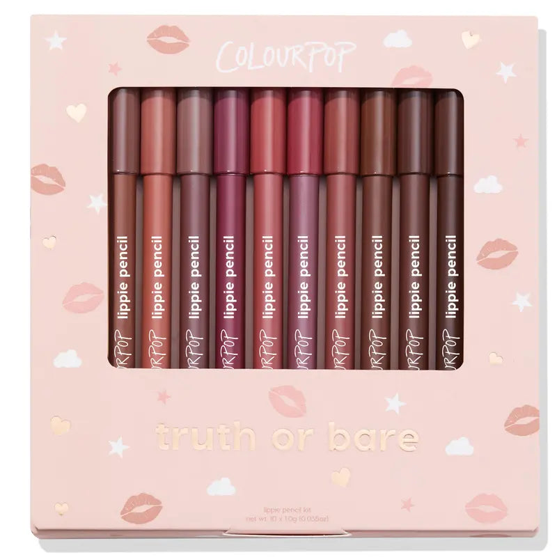 CoourPop® Lippie Pencil Vault - 10 Nude Shade Collection