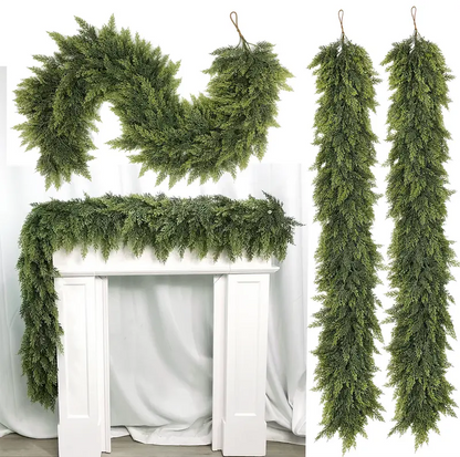 🎄【CHRISTMAS EDITION - Norfolk Pine Garland】🎄 ✨ LIMITED STOCK! DON’T MISS OUT—ORDER BY 12/15 FOR HOLIDAY DELIVERY! ✨