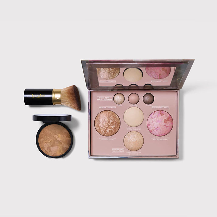 The Baked Starter Kit (3PC)-Tuscan Dreams includes Baked Multicolor Eyeshadow Palette