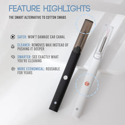 🚨  Every Guesswork Puts Your Eardrums at Risk! 😨  Embrace 1296P HD Visual Ear Cleaning! Your First "Ear Otoscope"!