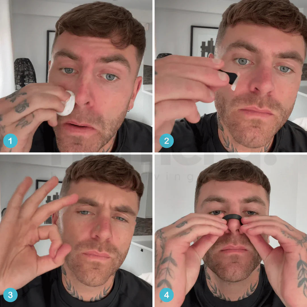 Magnetic Nasal Dilator Airflow Strip 4 PCS Kit