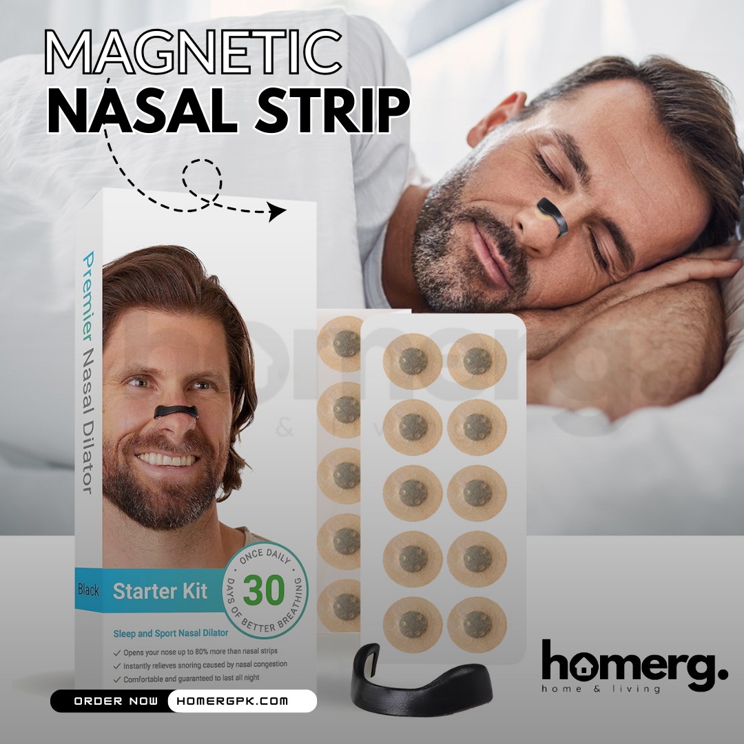 Magnetic Nasal Dilator Airflow Strip 4 PCS Kit