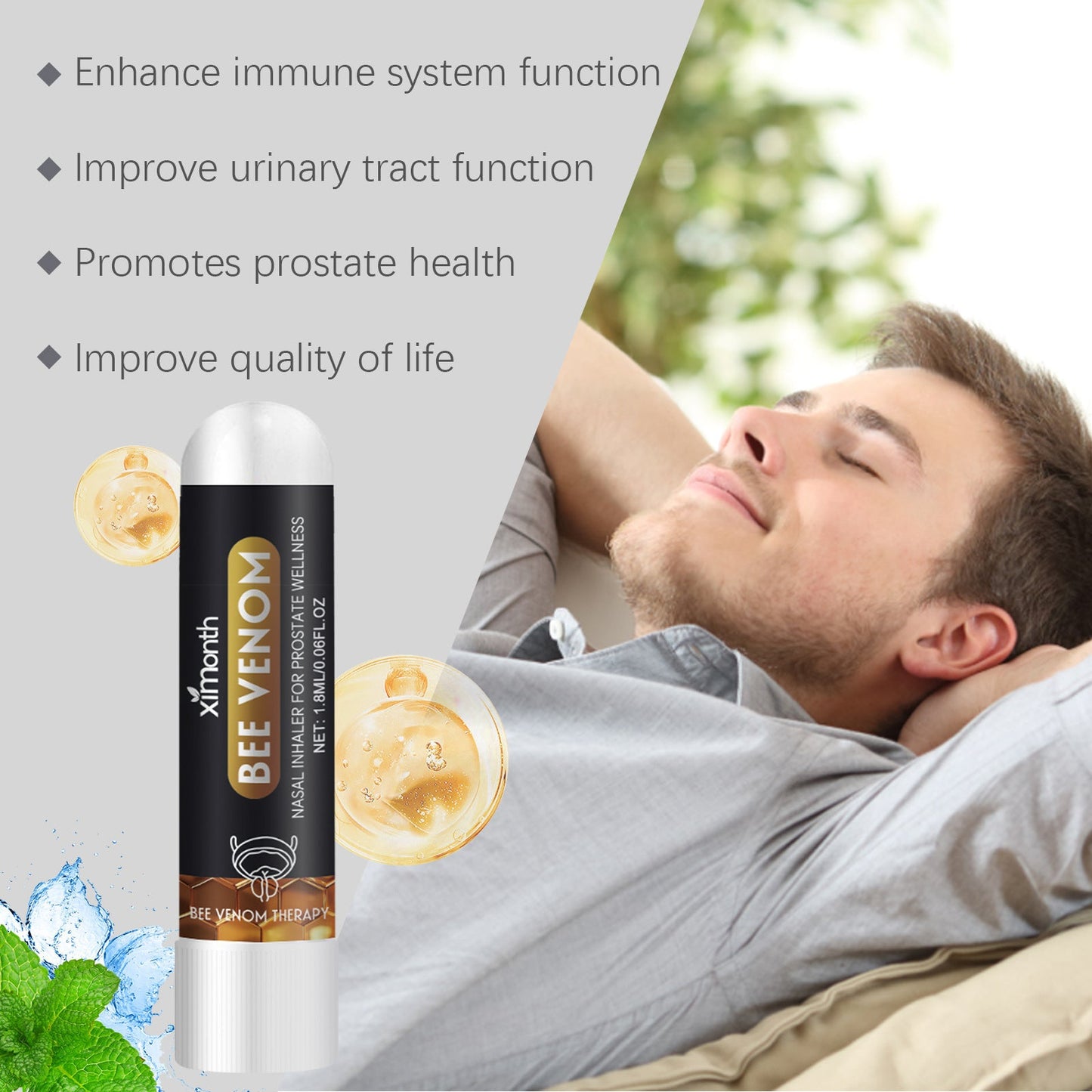 🔥BEE VENOM🔥NASAL INHALER FOR PROSTATE WELLNESS⭐🌟