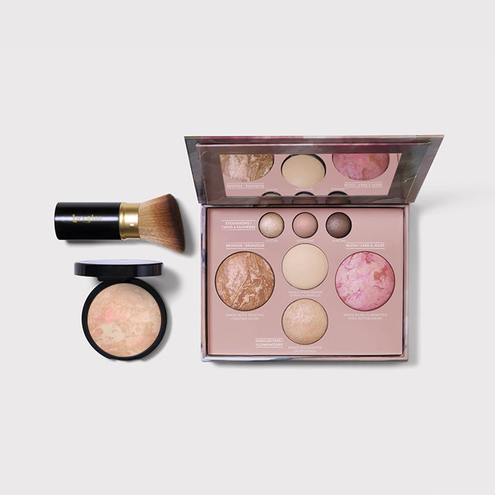 The Baked Starter Kit (3PC)-Tuscan Dreams includes Baked Multicolor Eyeshadow Palette