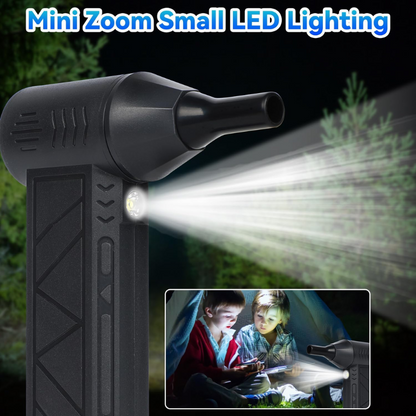 🚀 Introducing the Snow Whiz LED Turbo Blower – Your Ultimate Winter & Cleaning Sidekick! ❄️✨