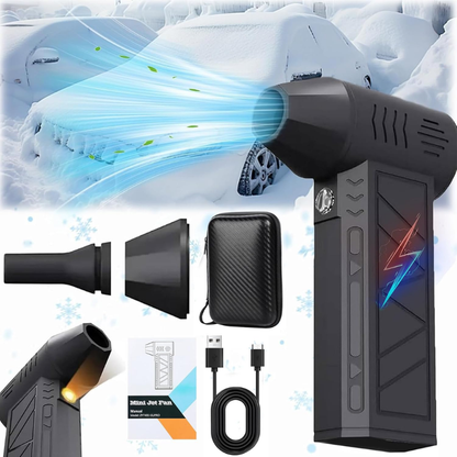 🚀 Introducing the Snow Whiz LED Turbo Blower – Your Ultimate Winter & Cleaning Sidekick! ❄️✨