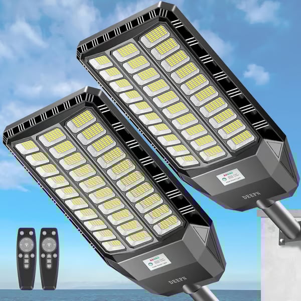 ⏰ Ultra Bright Solar Led Street Light System
