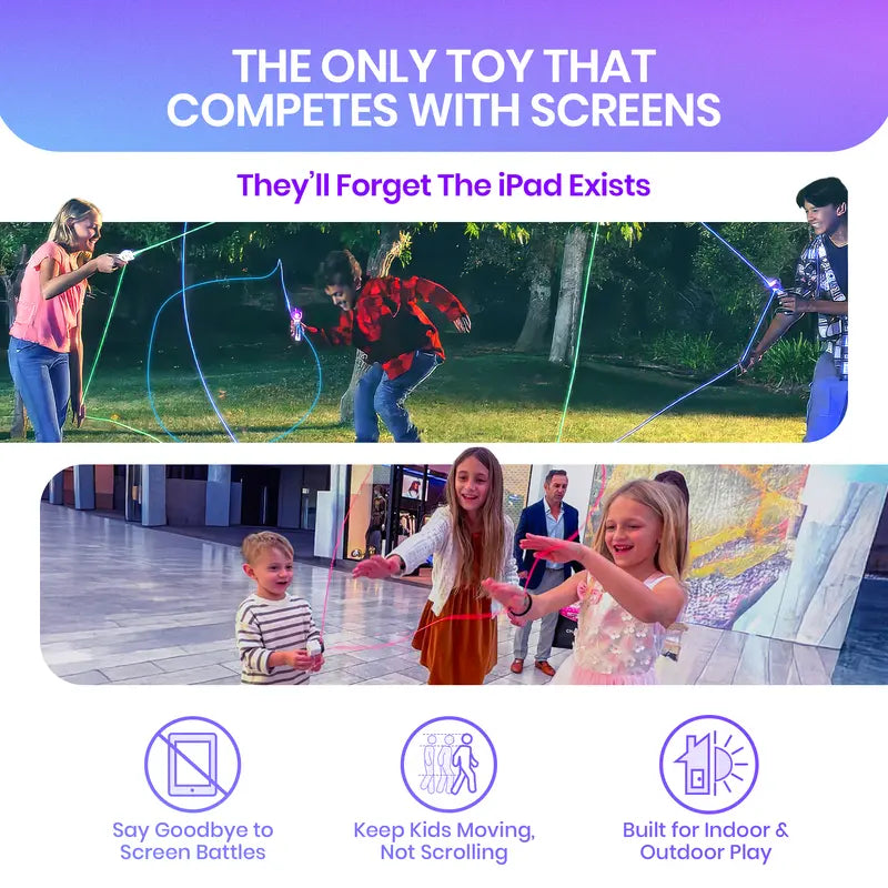 🌟 KU-STRING® NANO – The Ultimate Glowing String Launcher Toy!&nbsp;🌟