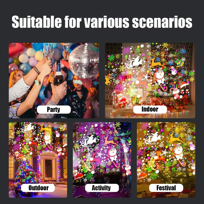 ✨ Light Up Your Holidays with Joytutus LED Christmas Projection Lamp! ✨