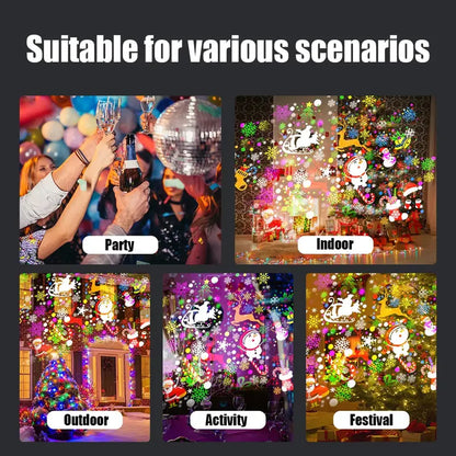 ✨ Light Up Your Holidays with Joytutus LED Christmas Projection Lamp! ✨