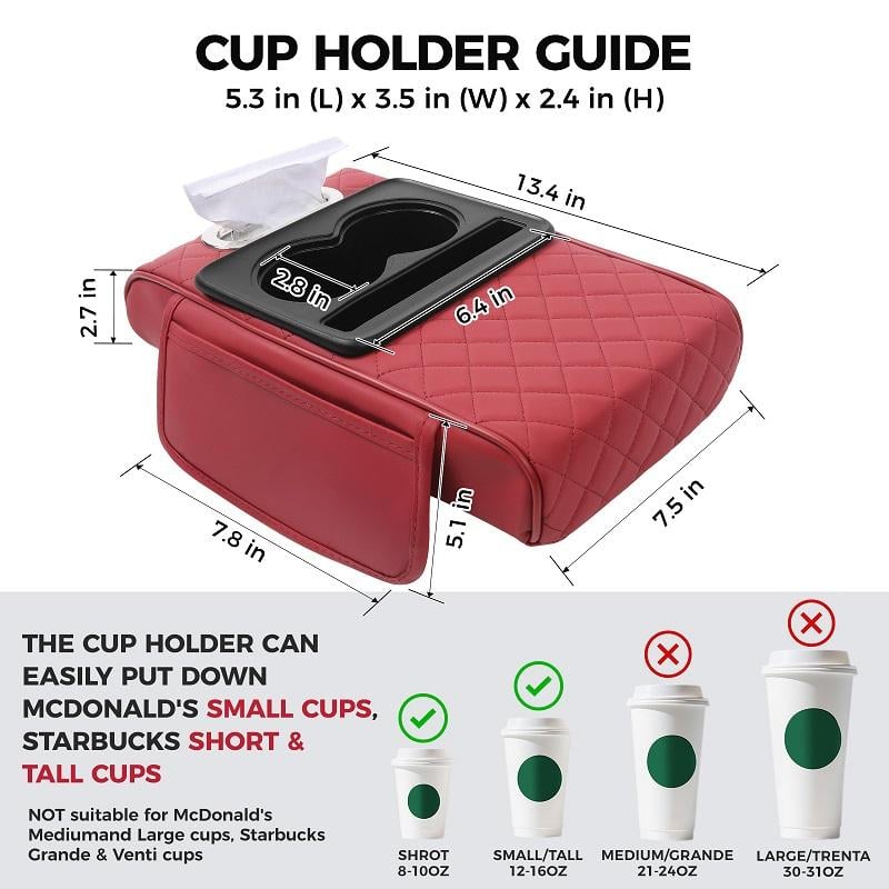 🔥LAST DAY PROMOTION - 50% OFF🔥Integrated Pressurized Multifunctional Car Armrest Heightening Pad