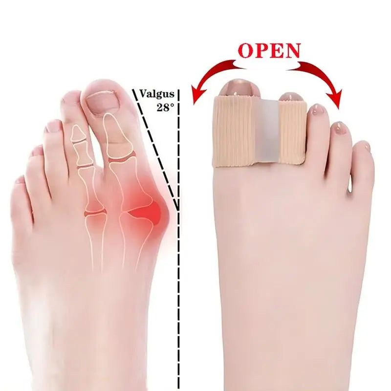 🛑 Tired of Bunion Pain? It's More Than Just a "Sore Toe". Discover the #1 Silicone Toe Separator for All-Day Relief!