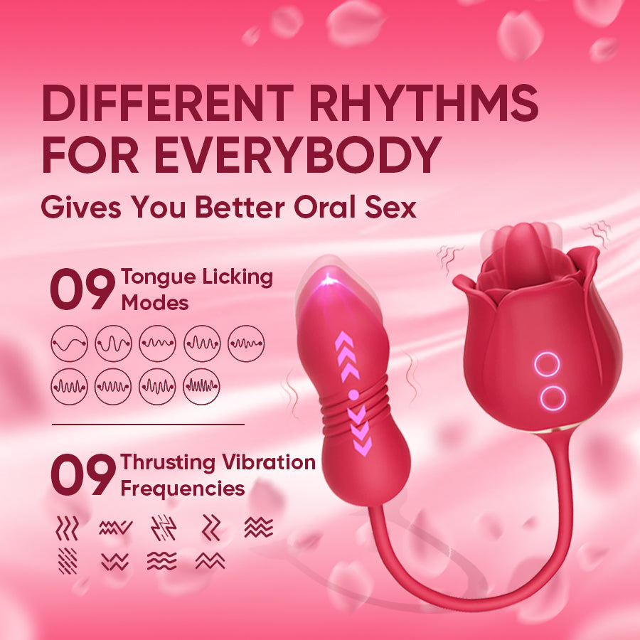 🌹Rose Toy Vibrator Adult Female Private Massager🌹