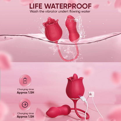 🌹Rose Toy Vibrator Adult Female Private Massager🌹