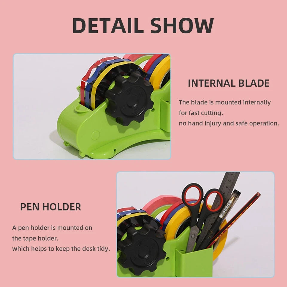 🎉 The Ultimate Tape Dispenser: Neat, Fast, Effortless! 🎉