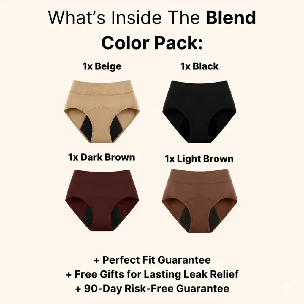 NESLEMY™ 100%Leak-Proof Underwear 4-pack